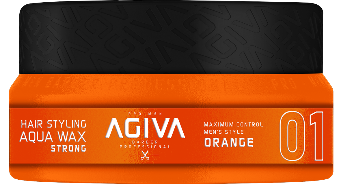 AGIVA Hair Styling Wax Orange Strong No.1 - 90ml | Travel Size