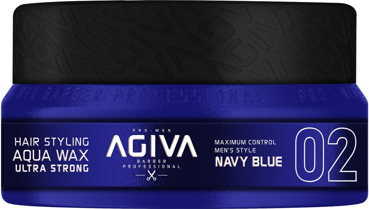 AGIVA Hair Styling Wax Navy Ultra Strong No.2 - 90ml | Travel Size