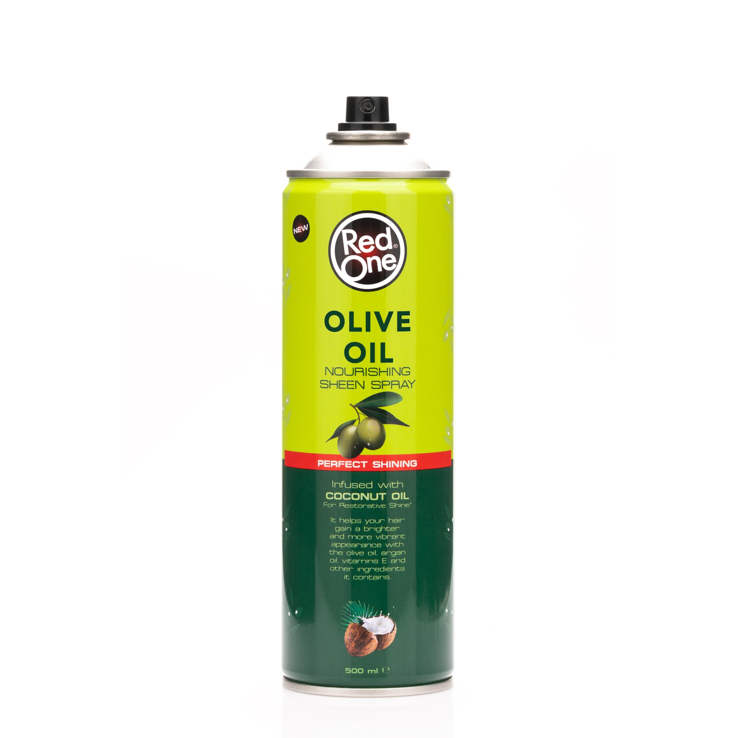 RedOne Hair Sheen Spray Olive Oil infused with Coconut Oil - 500ml