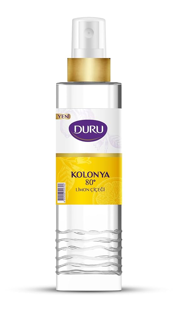 Duru Turkish Lemon Cologne Spray Pump Kolonya - 150ml