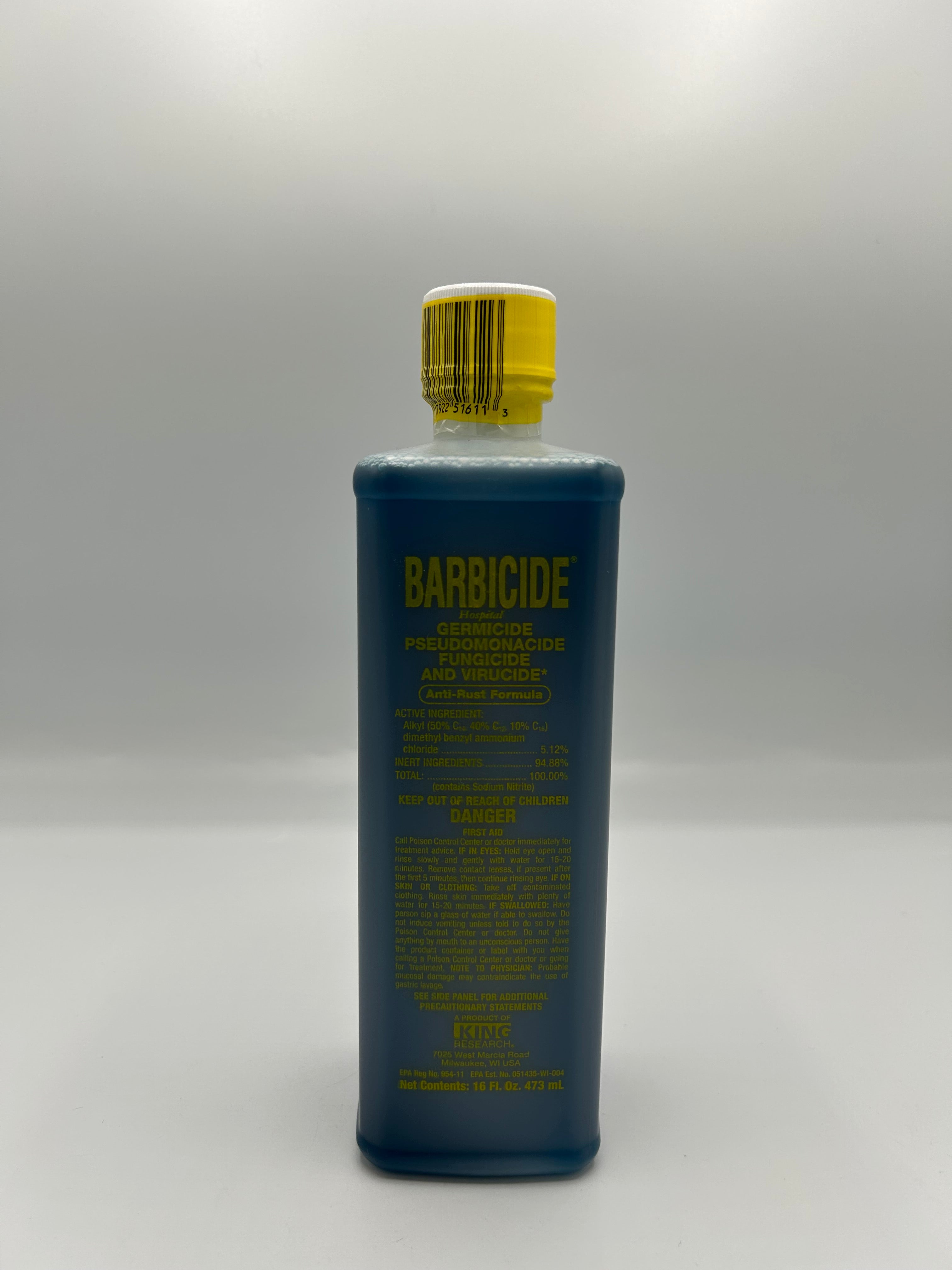 Barbicide Germicide Disinfectant Concentrate l6oz