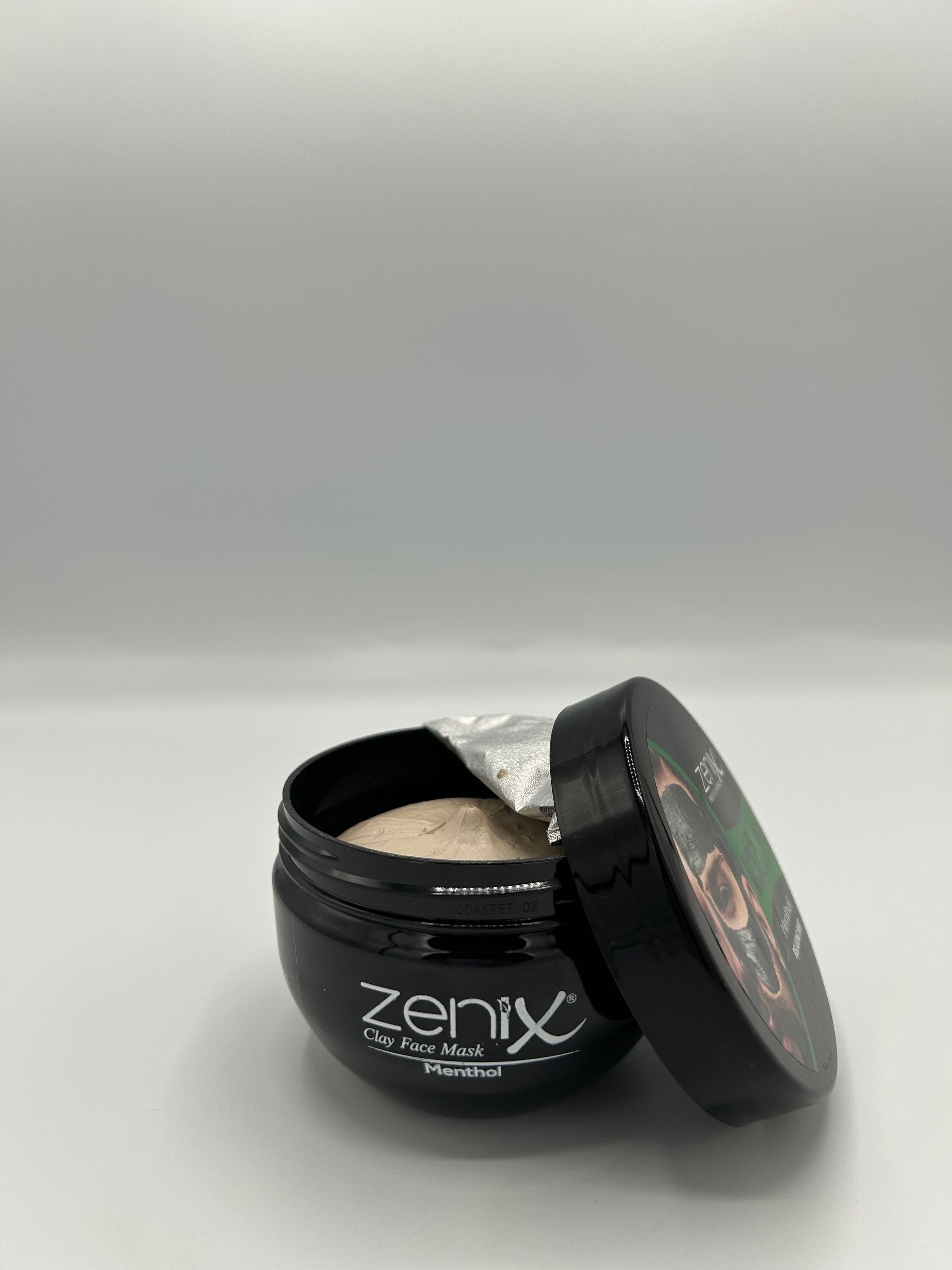 Zenix Clay Face Mask With Menthol - 350ml | Relaxing Mint | Beauty