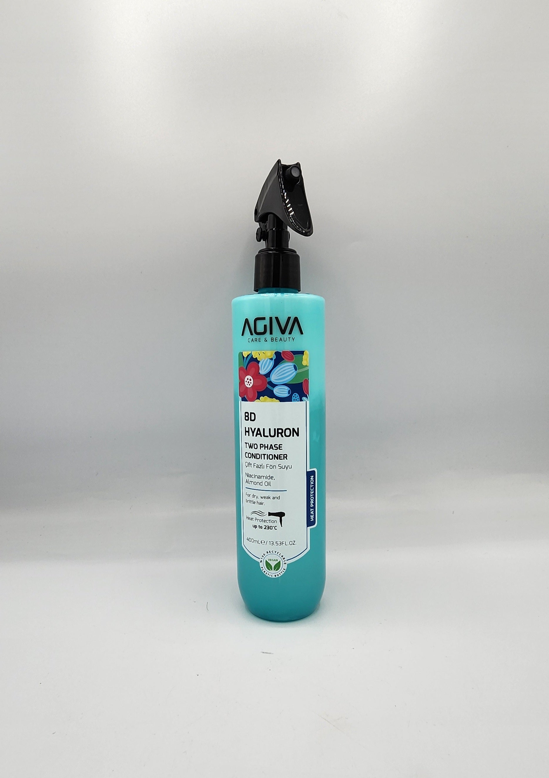 AGIVA Two Phase Conditioner - 400ml | Dry, Weak & Brittle Hair | 8D Hyaluron