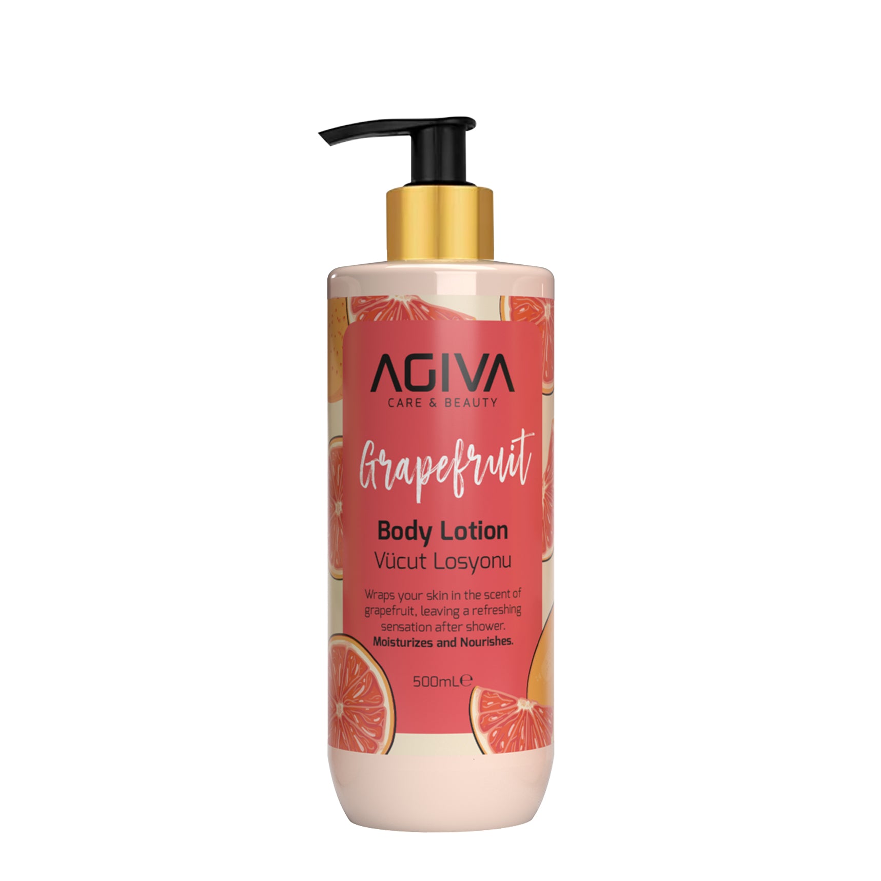 AGIVA Care & Beauty Body Lotion Pump Grapefruit - 500ml