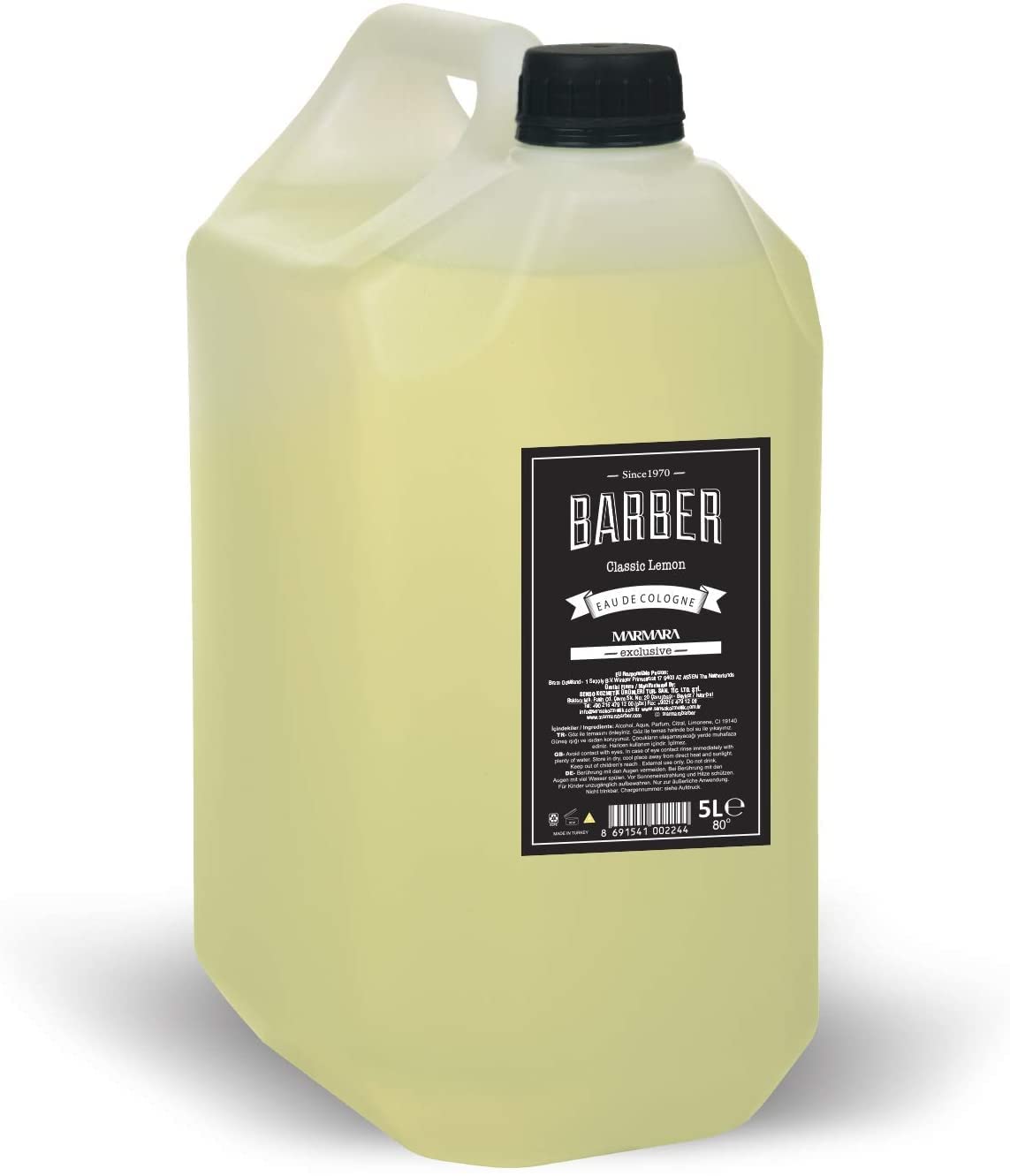 Marmara Barber Aftershave Cologne Lemon - 5000ml