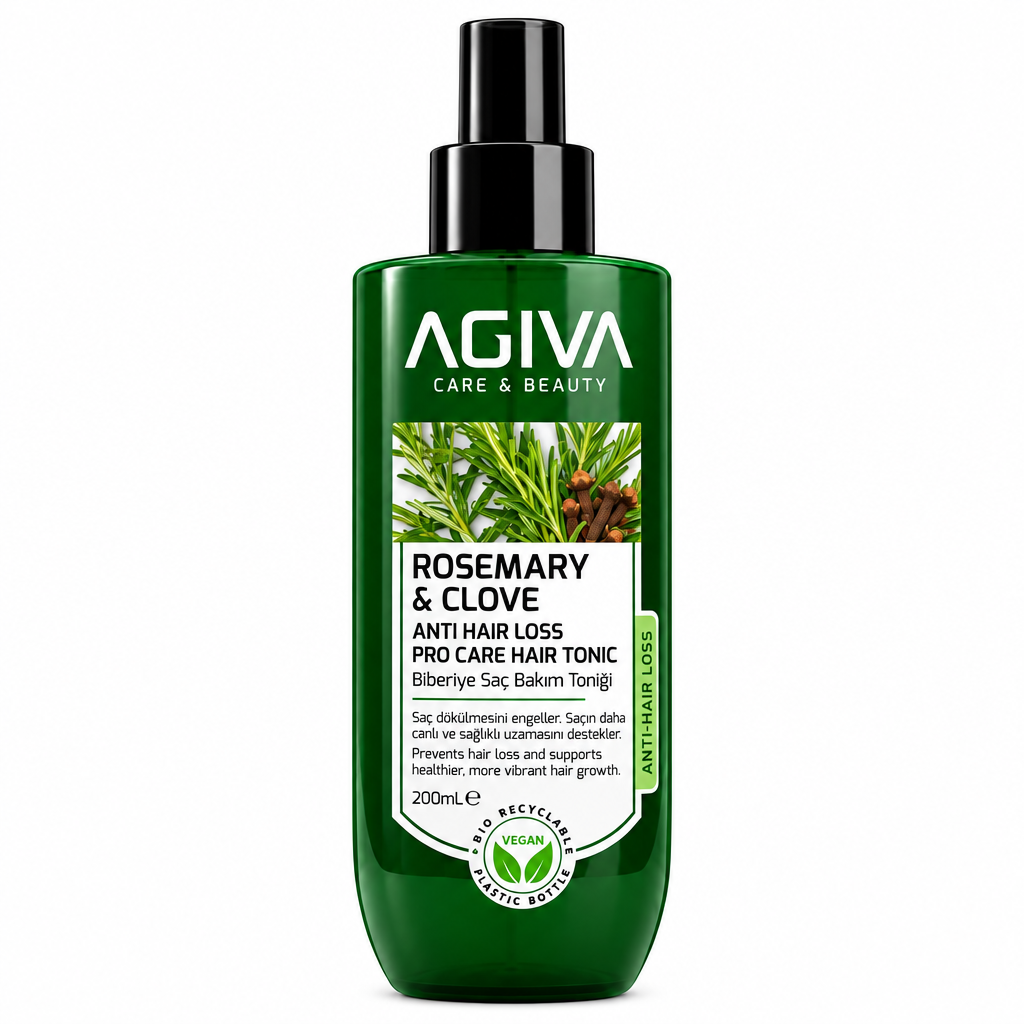 AGIVA Hair Tonic Rosemary & Clove - 200ml | Anti Hair Loss Care Treatment