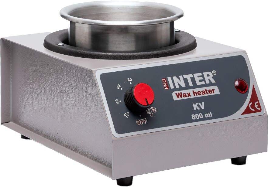 INTER Pro Wax Heater KW | Capacity - 800ml | For Barber & Beauty Salon