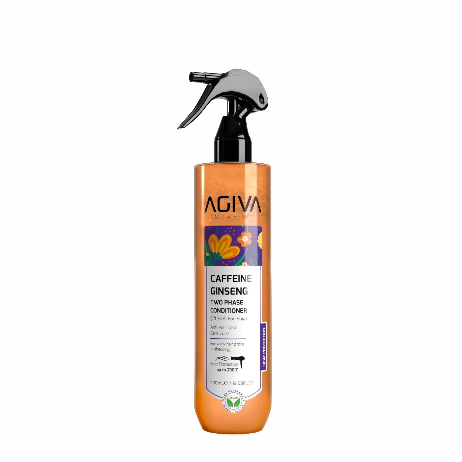 AGIVA Two Phase Conditioner Caffeine Ginseng - 400ml | Anti Hair Loss Care