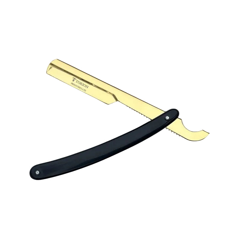 Tokion Industries Turkish Straight Razor - Black/Gold