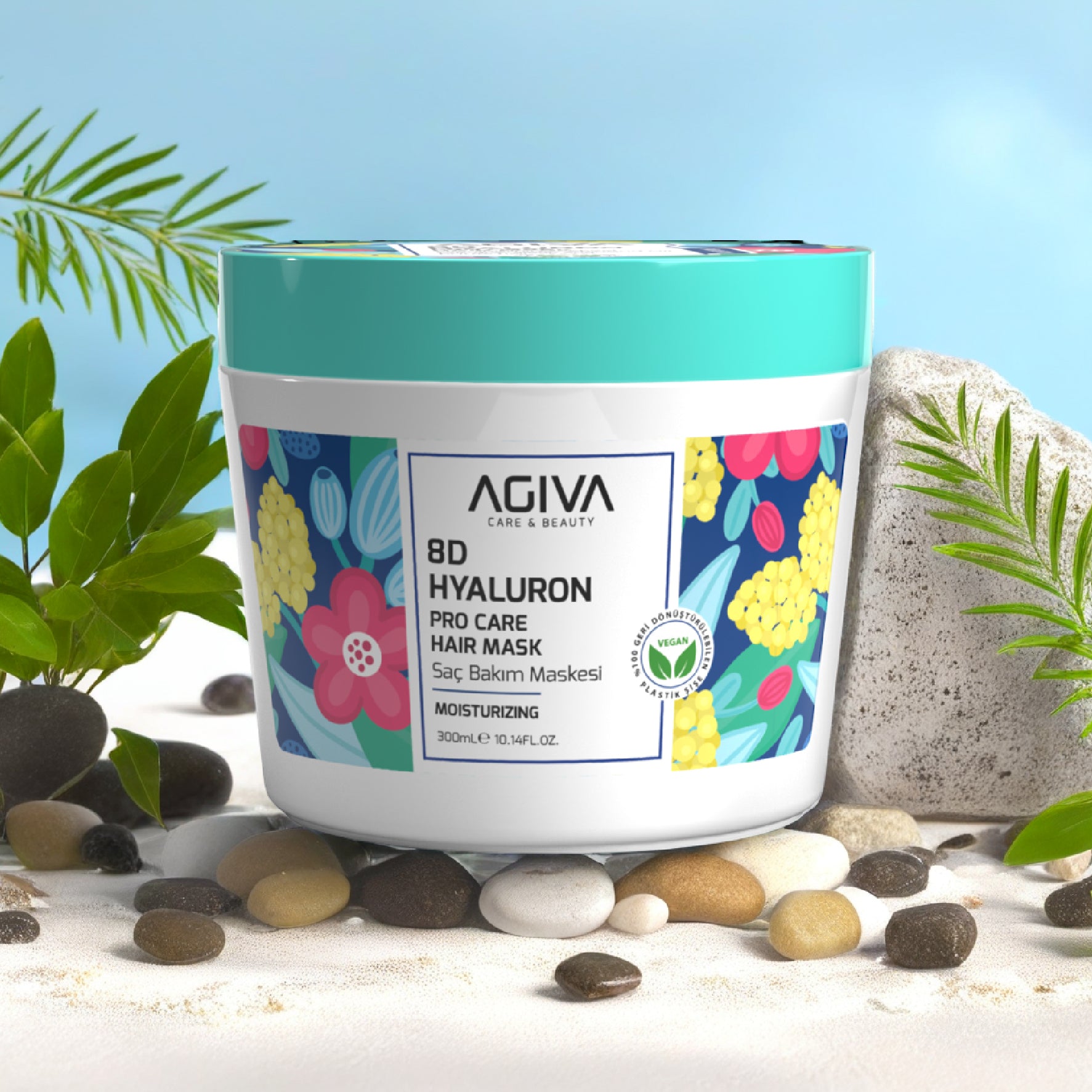 Agiva Pro Care 8D Hyaluron Hair Mask for Dry Hair 300ml