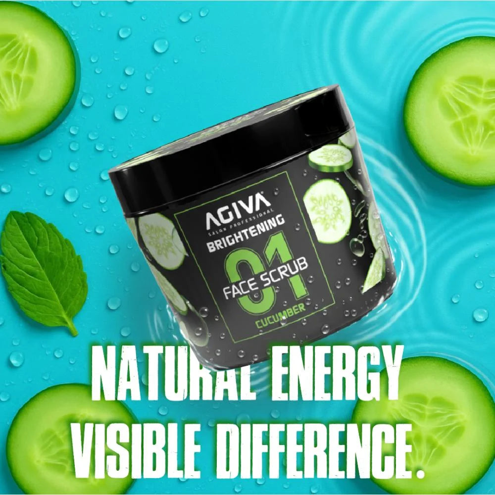 AGIVA Face Scrub Cucumber Brightening 01 - 300ml