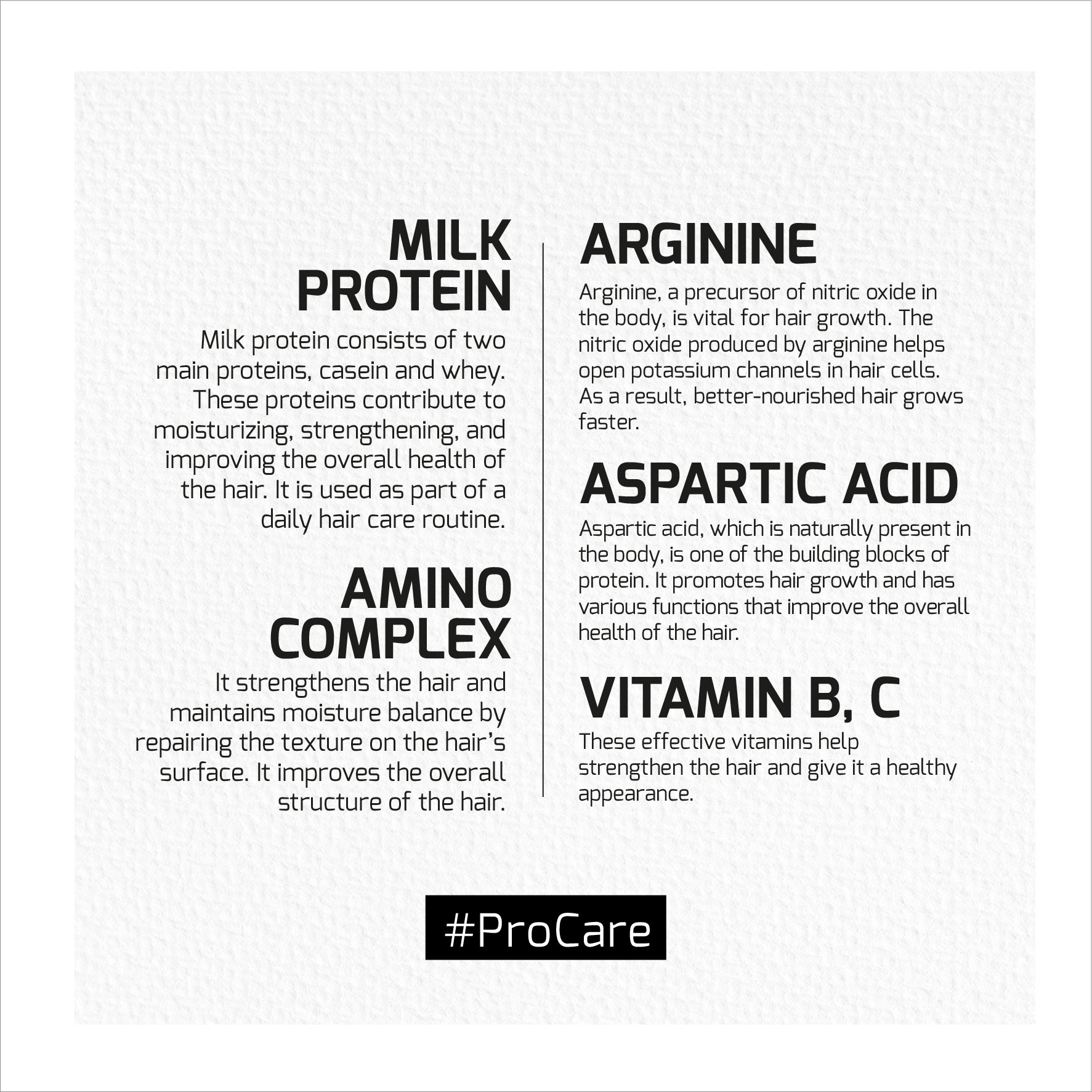 AGIVA Milk Protein Pro Care Shampoo - 1000ml | Amino Complex & Arginine