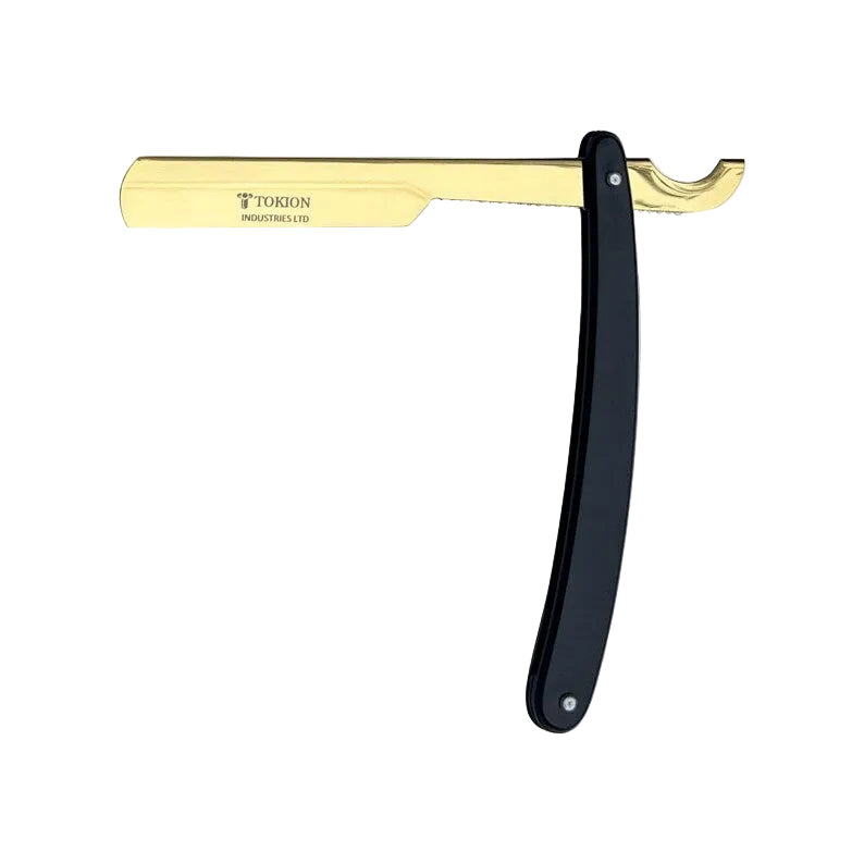 Tokion Industries Turkish Straight Razor - Black/Gold