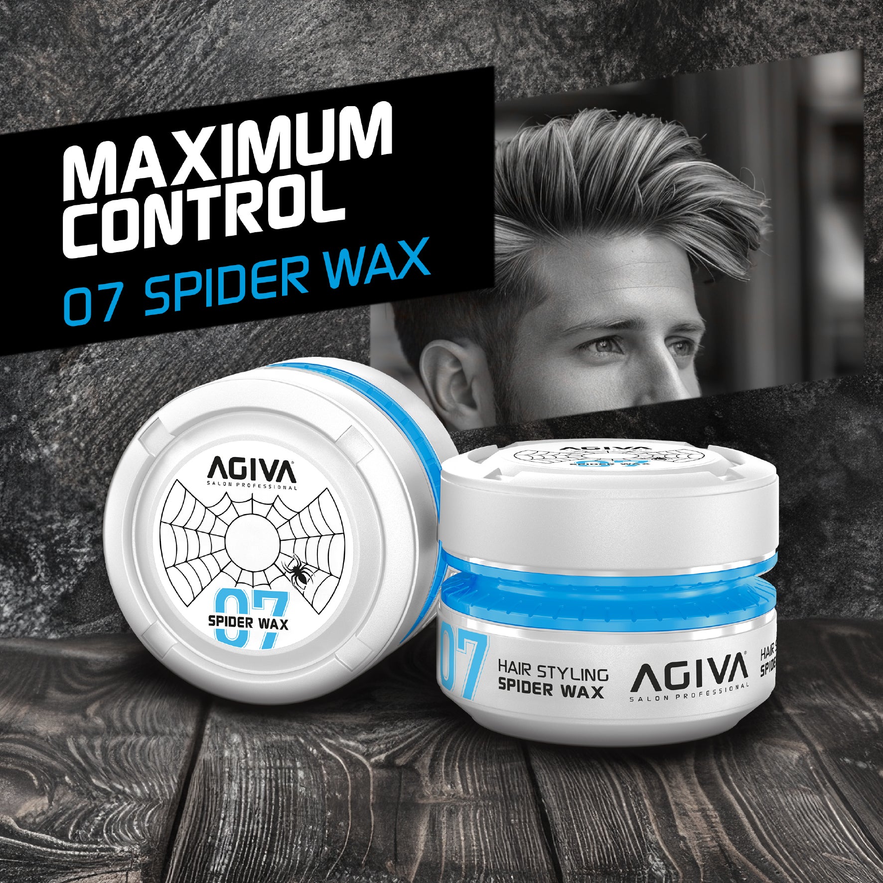 AGIVA Hair Styling Wax Spider White 07 - 175ml