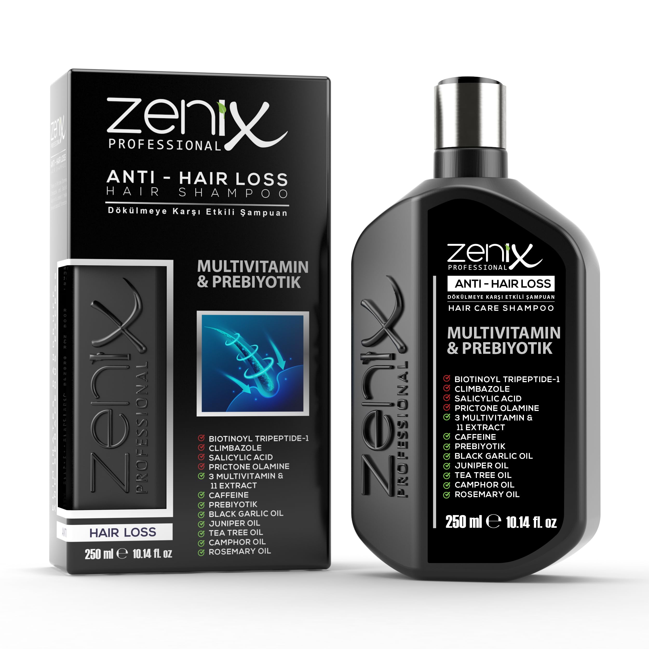Zenix Anti-Hair Loss Hair Shampoo
- 250ml