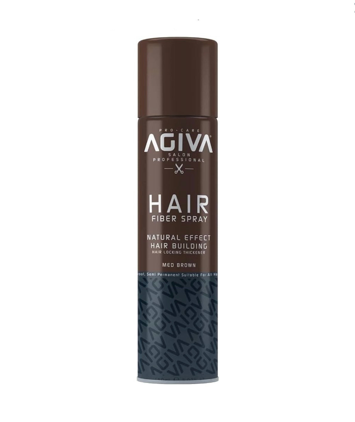 AGIVA Hair Fiber Spray Medium Brown Semi-Permanent - 150ml