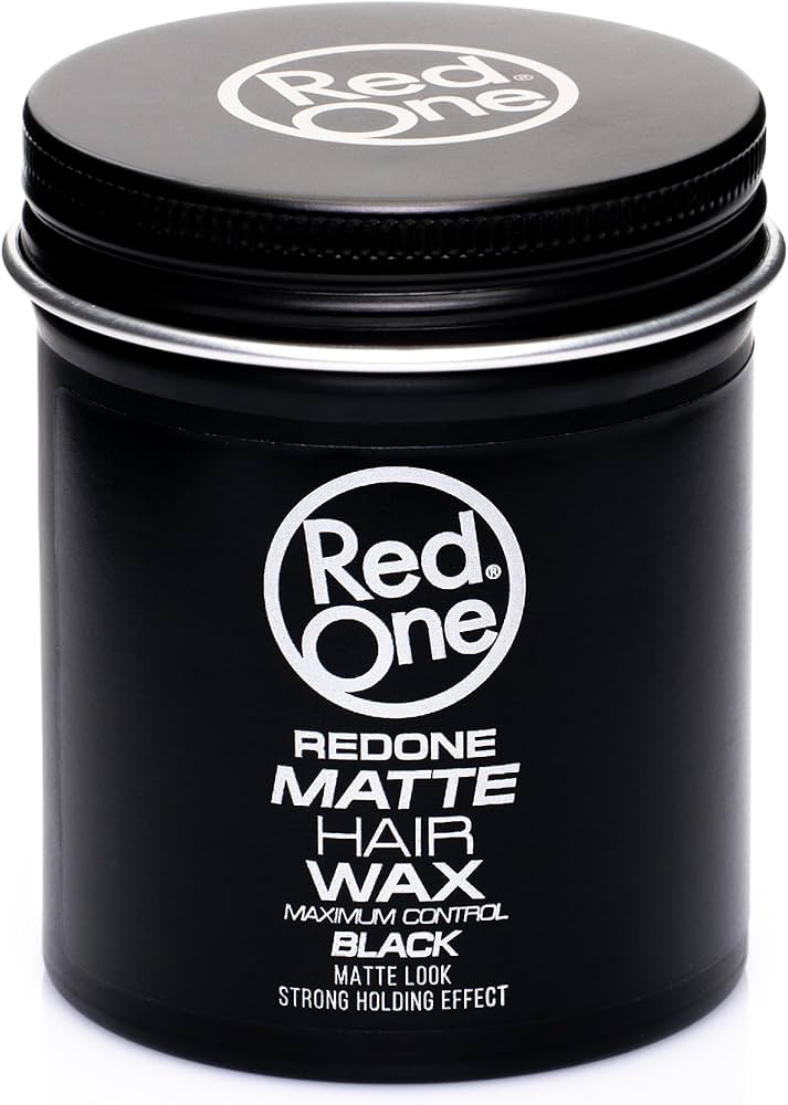 RedOne Hair Styling Wax Matte Black - 100ml | Strong Hold