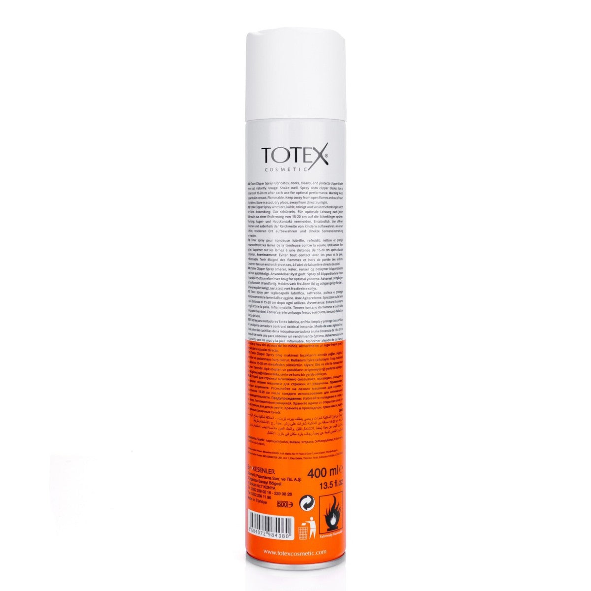 Totex Disinfectant Clipper Spray 5in1 - 400ml