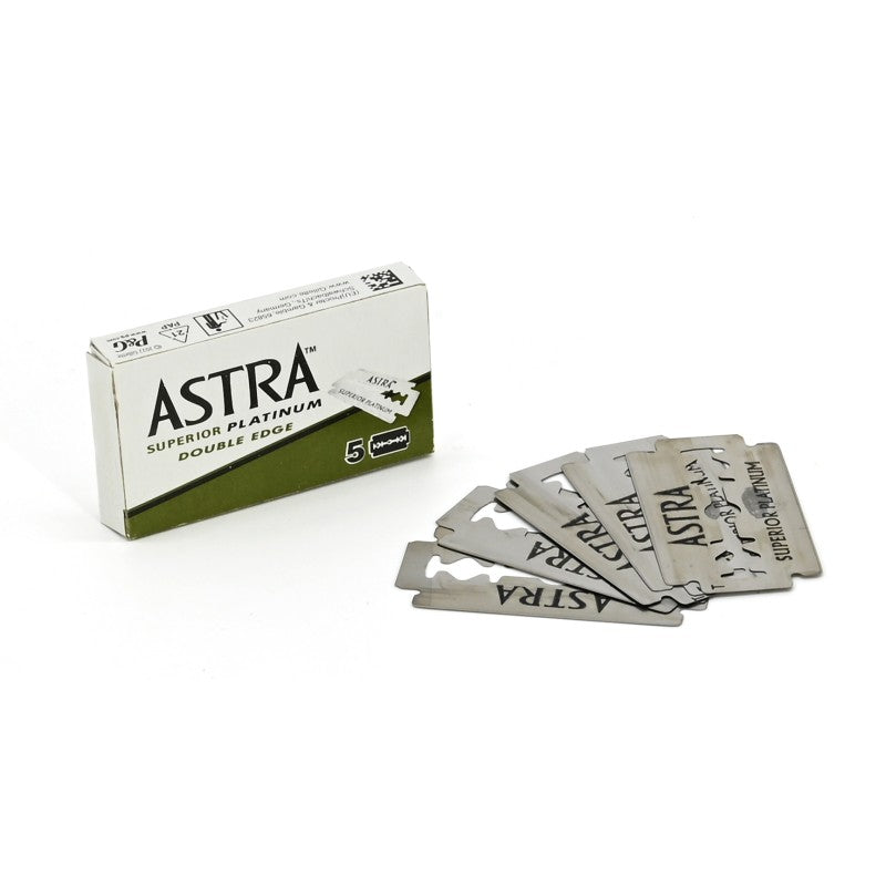 Astra Superior Platinum Razor Blades - Pack of 5 Double Blades