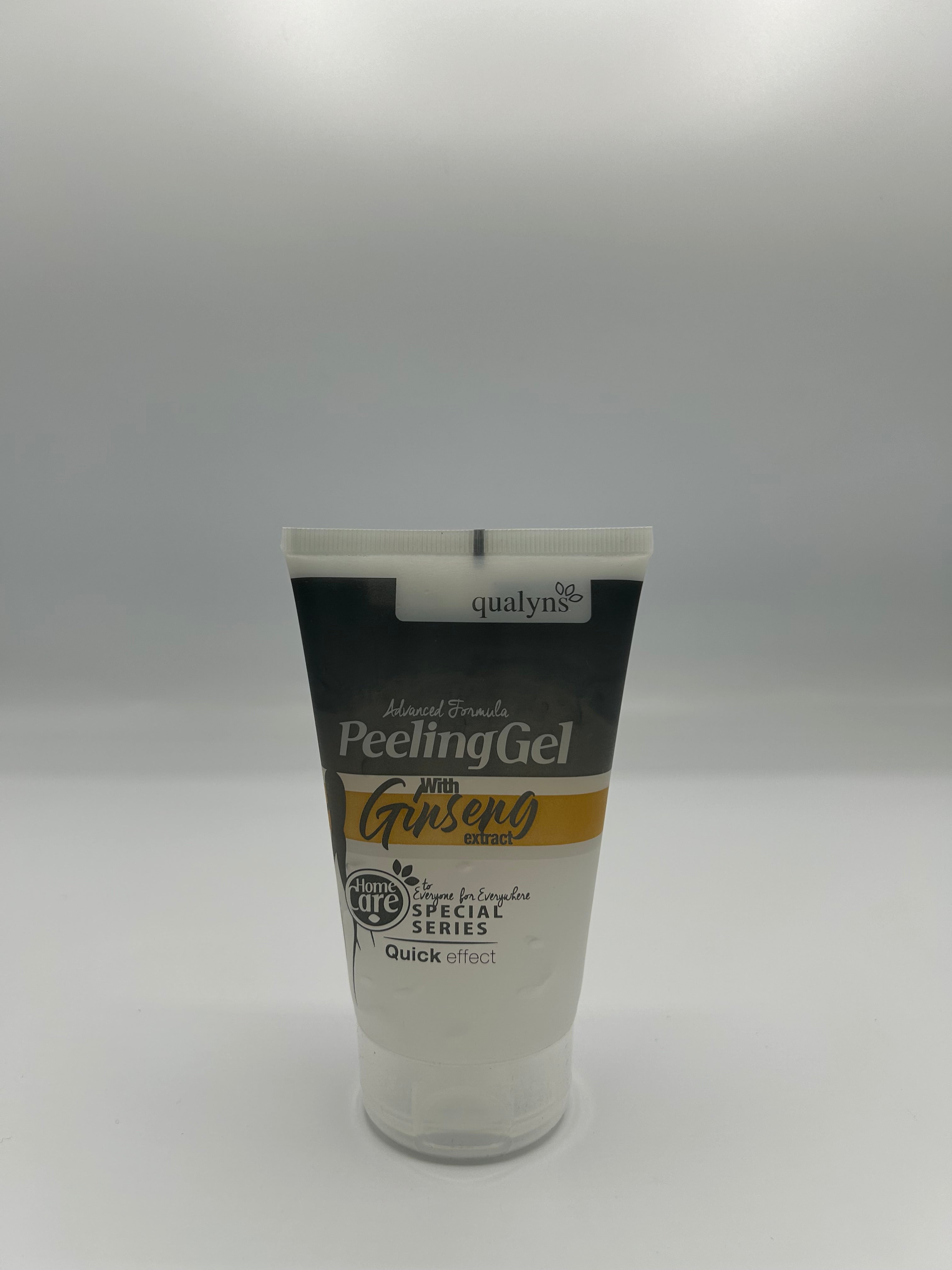 Qualyns Face Peeling Gel With Ginseng Extract Advanced Formula For Skin -
125ml