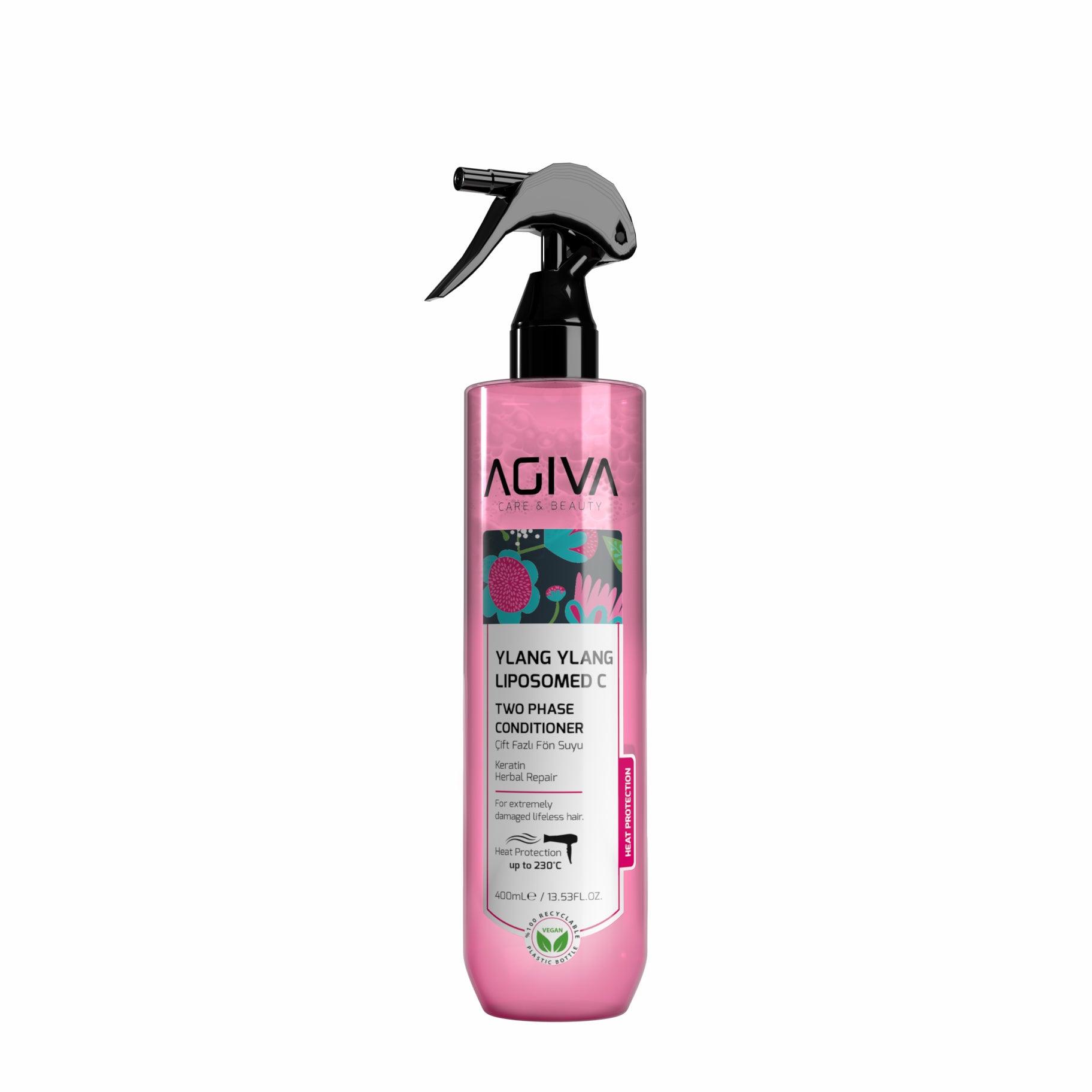 AGIVA Two Phase Conditioner - Ylang Ylang - 400ml | Liposomed C