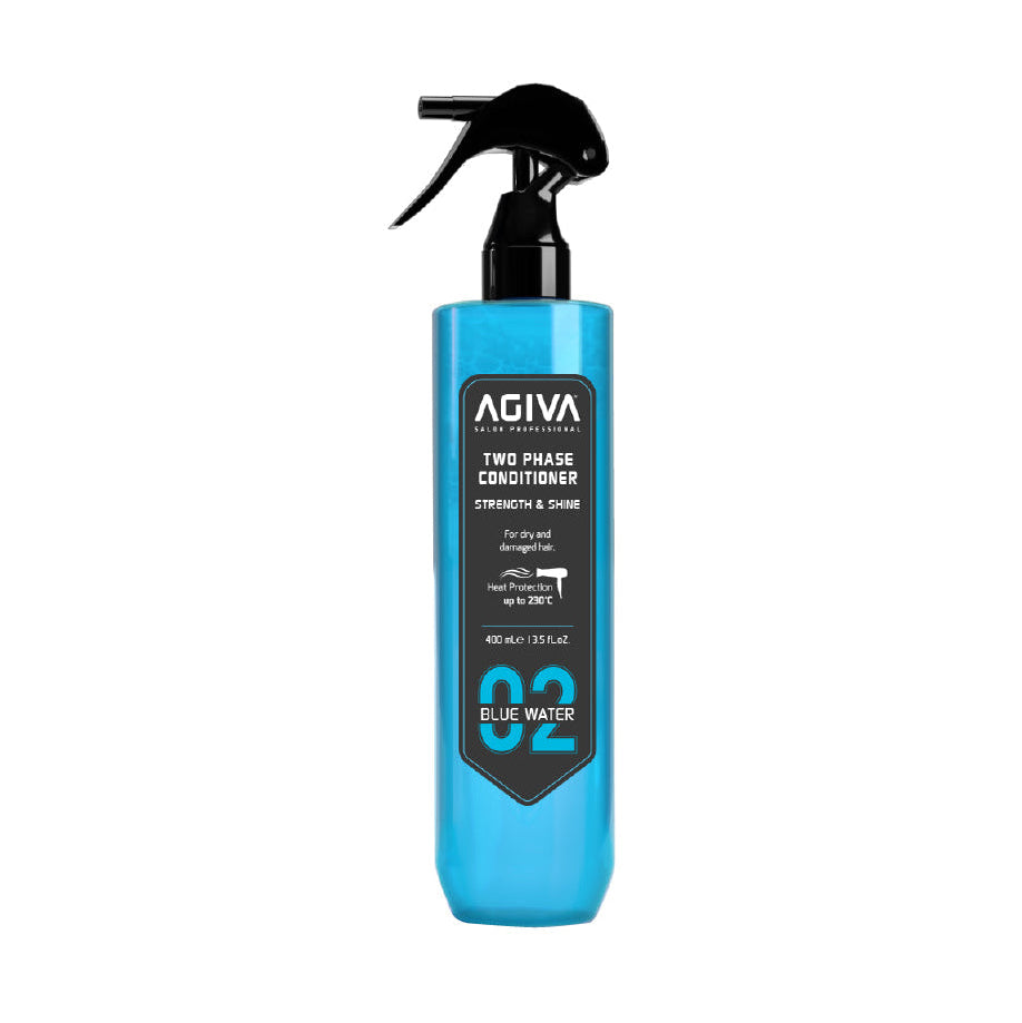 AGIVA Two Phase Conditioner Blue Water - 400ml | Keratin Repair