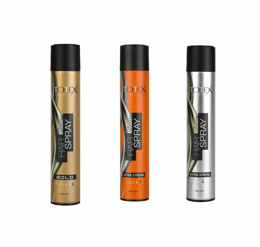 Totex Styling Hair Spray Ultra Strong Orange No.5 - 400ml
