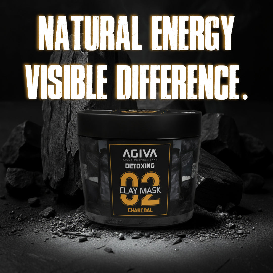 AGIVA Face Clay Mask Charcoal Detoxing 02 - 300ml