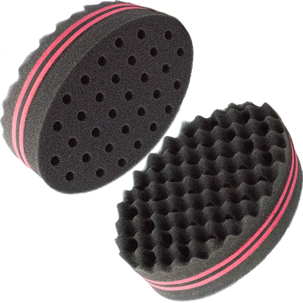 Afro Hair Twist & Curl Sponge Brush - Small Holes