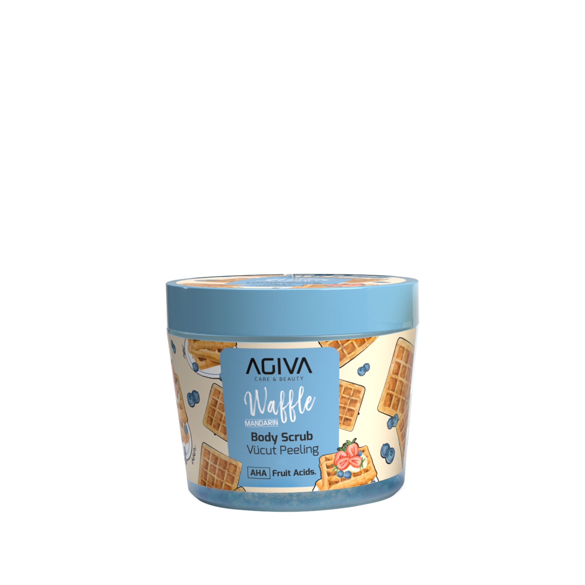 Agiva Face & Body Scrub Mango & Papaya - AHA Fruit Acids - 300ml