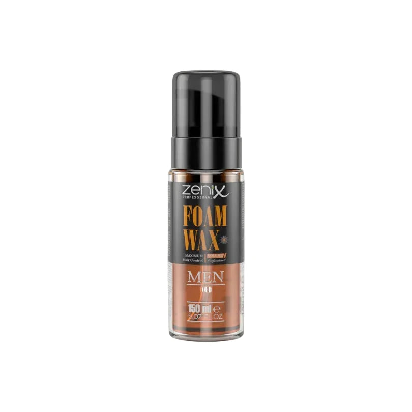 Zenix Hair Styling Foam Wax Mousse Oud - 150ml