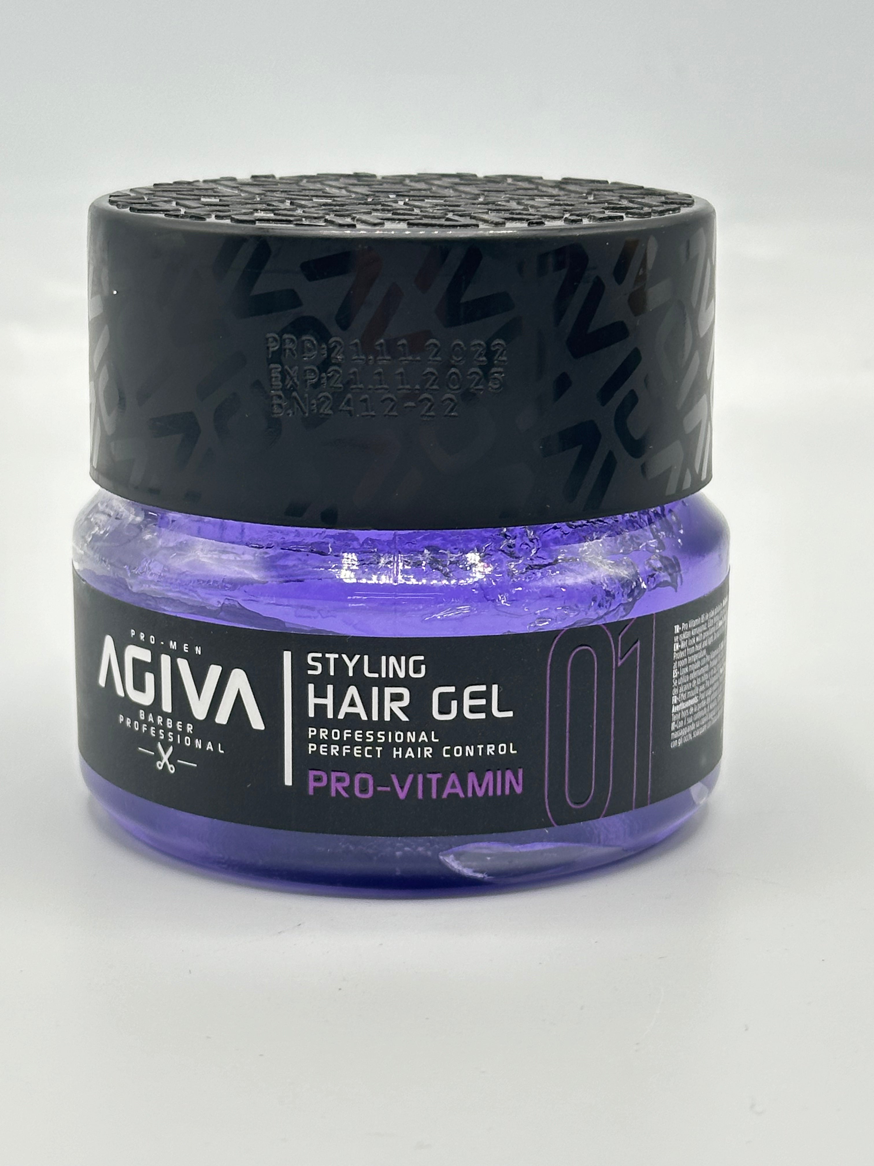 AGIVA HAIR GEL PURPLE PRO VITAMIN - 200ml