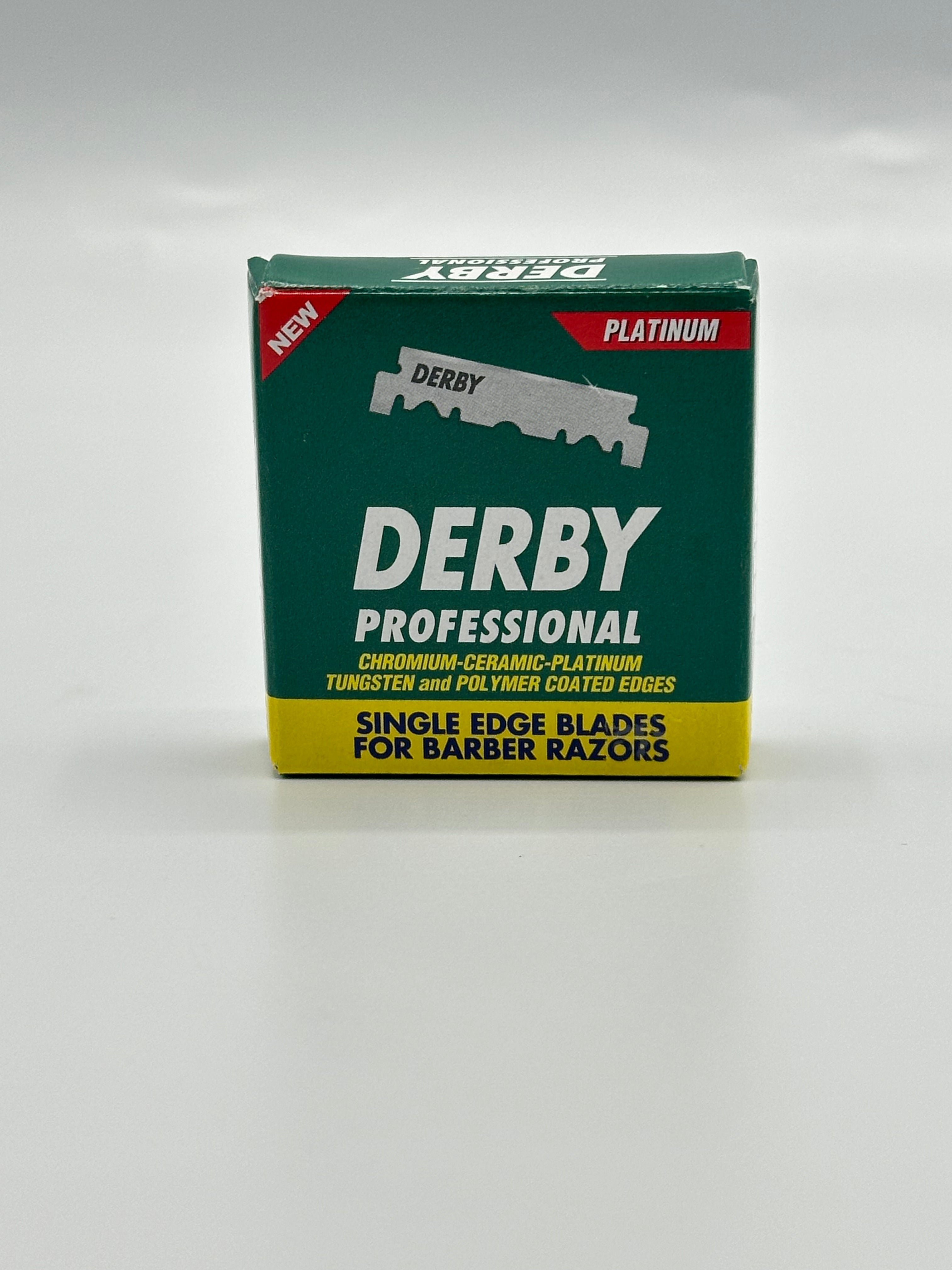 تیغی تاکە لێوار بۆ ڕیشتاشی سەرتاش (DERBY)