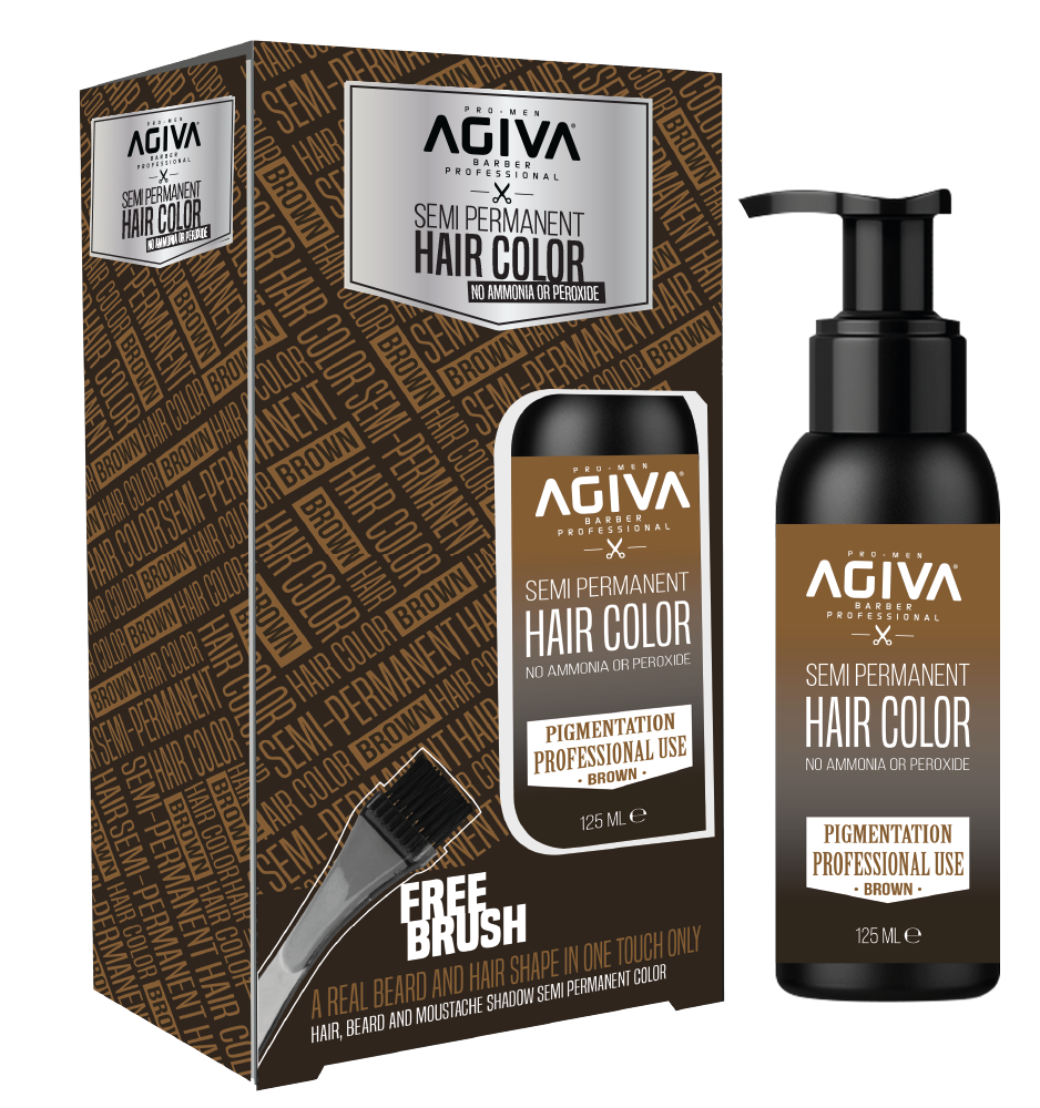 AGIVA HAIR COLOR BROWN - 125ml