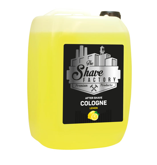 The Shave Factory Aftershave Cologne Lemon - 5000ml – BARBERS WAREHOUSE