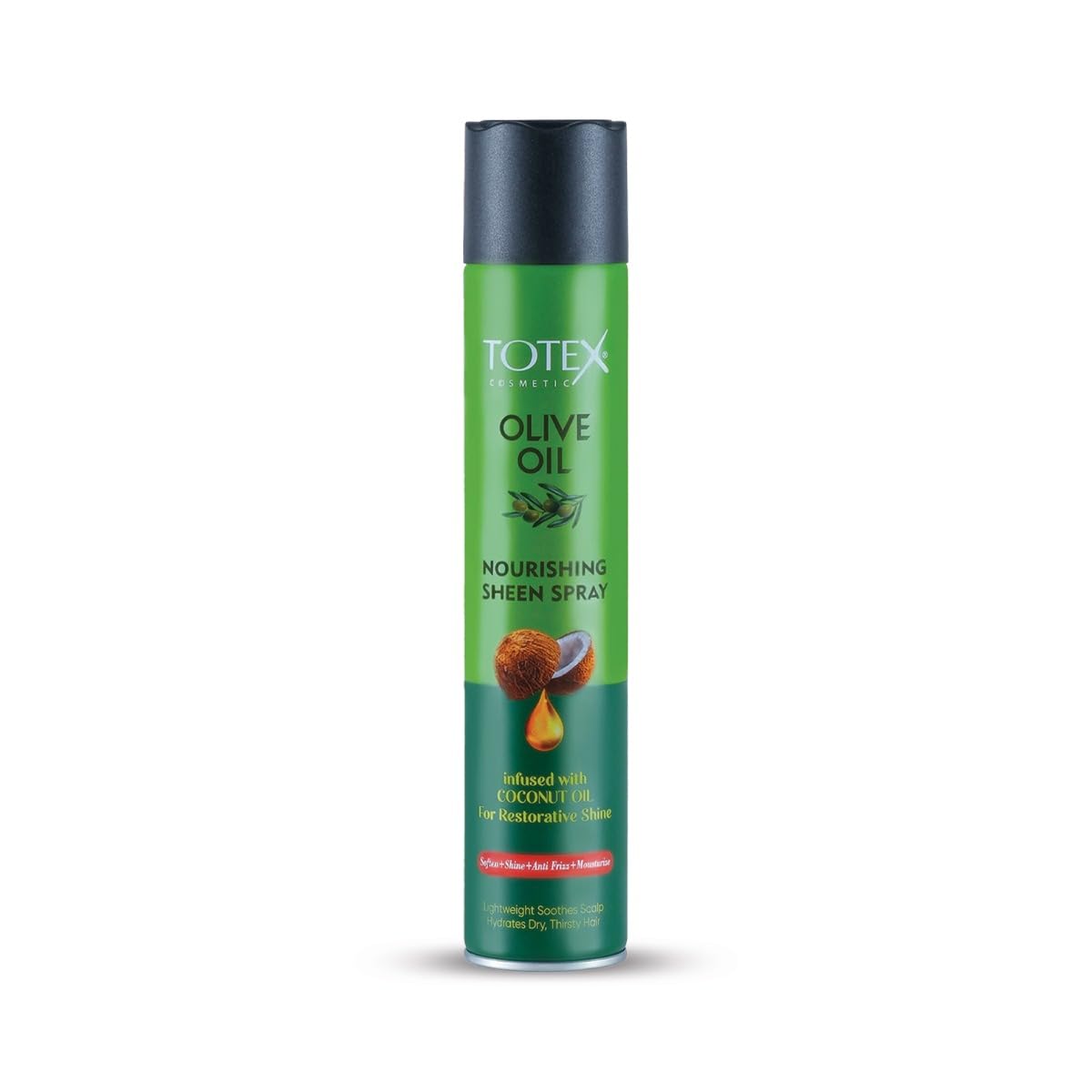 TOTEX Olive Oil Hair Spray with Coconut Oil - 400ml