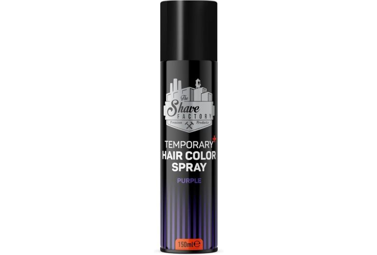 The Shave Factory Temporary Hair Colour Spray 150ml - Purple