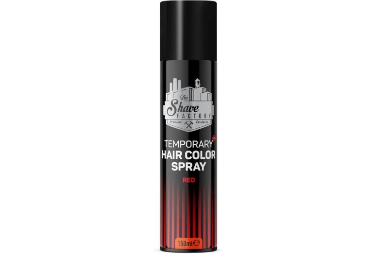 The Shave Factory Temporary Hair Colour Spray 150ml - Red
