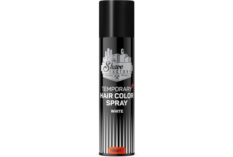 The Shave Factory Temporary Hair Colour Spray 150ml - White
