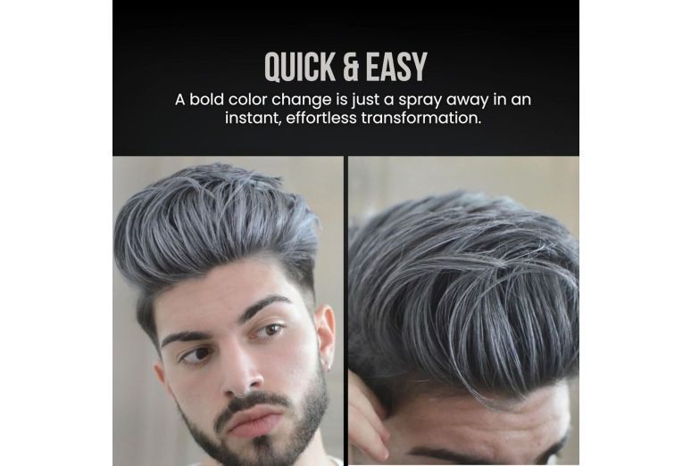 The Shave Factory Temporary Hair Colour Spray 150ml - White